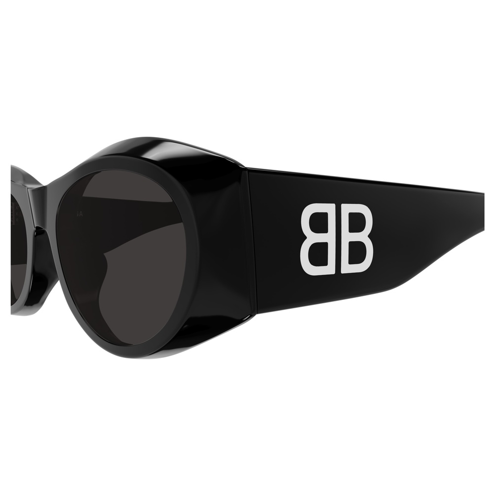 BALENCIAGA Bb0396sk Oversized Oval Sunglasses - Picture 3 of 3